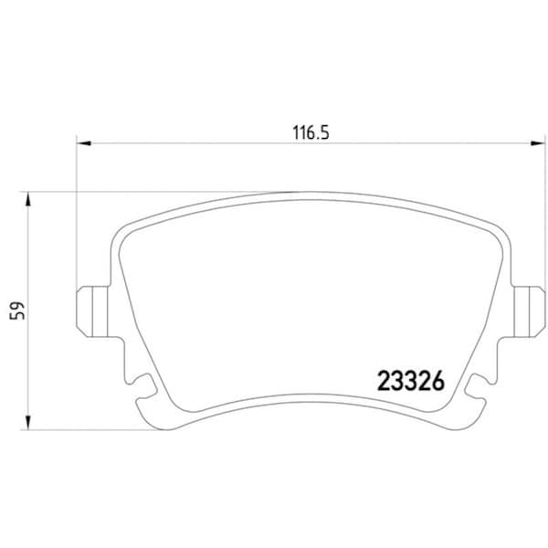 Pagid Brakes Disc Brake Pad, 355011641 355011641 - main